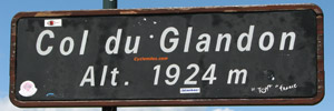 Col du Glandon - Sign