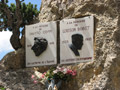 Coppi and Bobet Monument at Casse Desérte