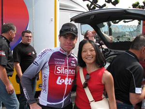 Cadel Evans and Katy