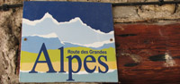 La Route des Grandes Alpes Sign